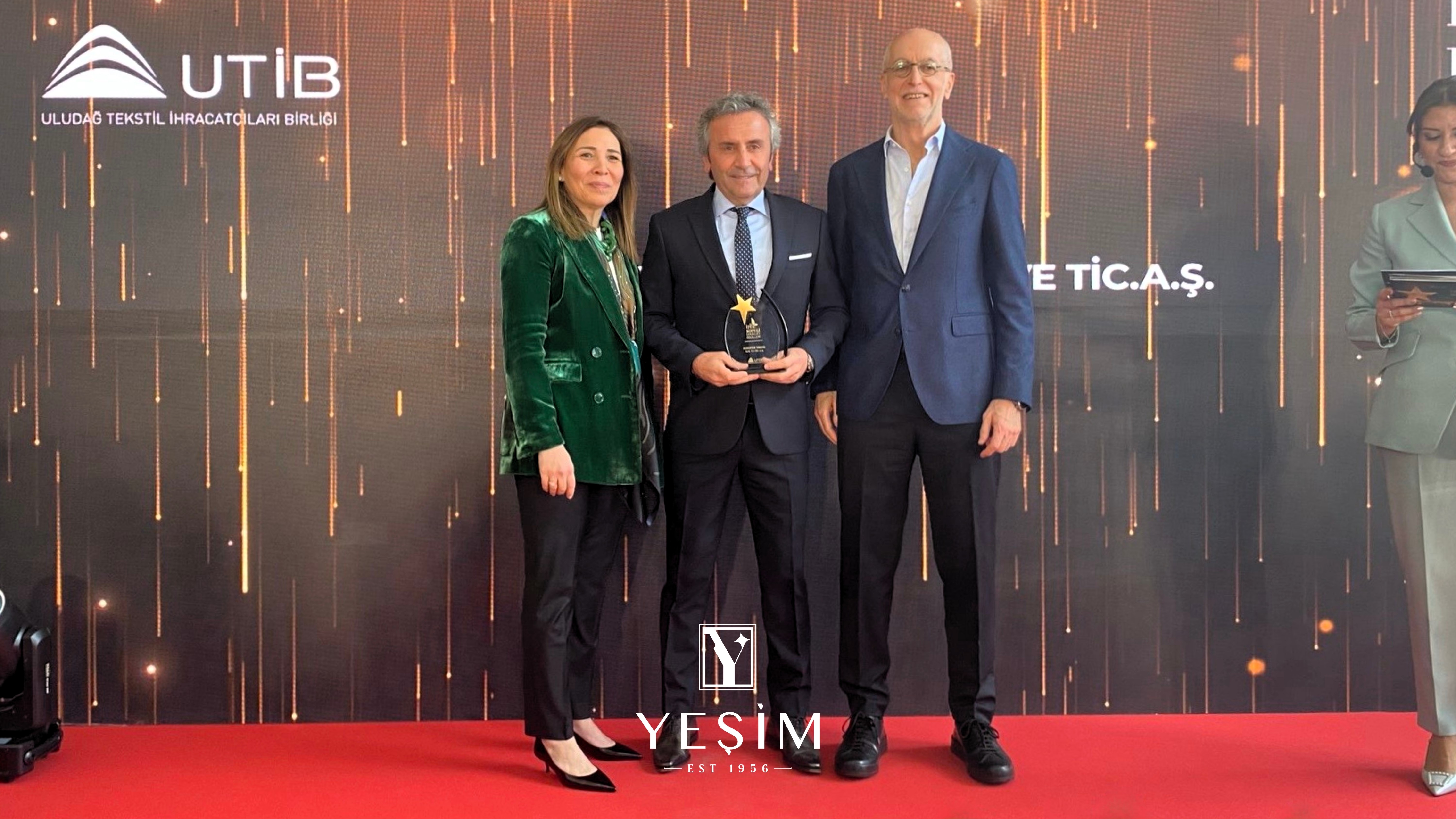 Yeşim Grup Bu Yıl da "İhracatın Şampiyonları" Arasında