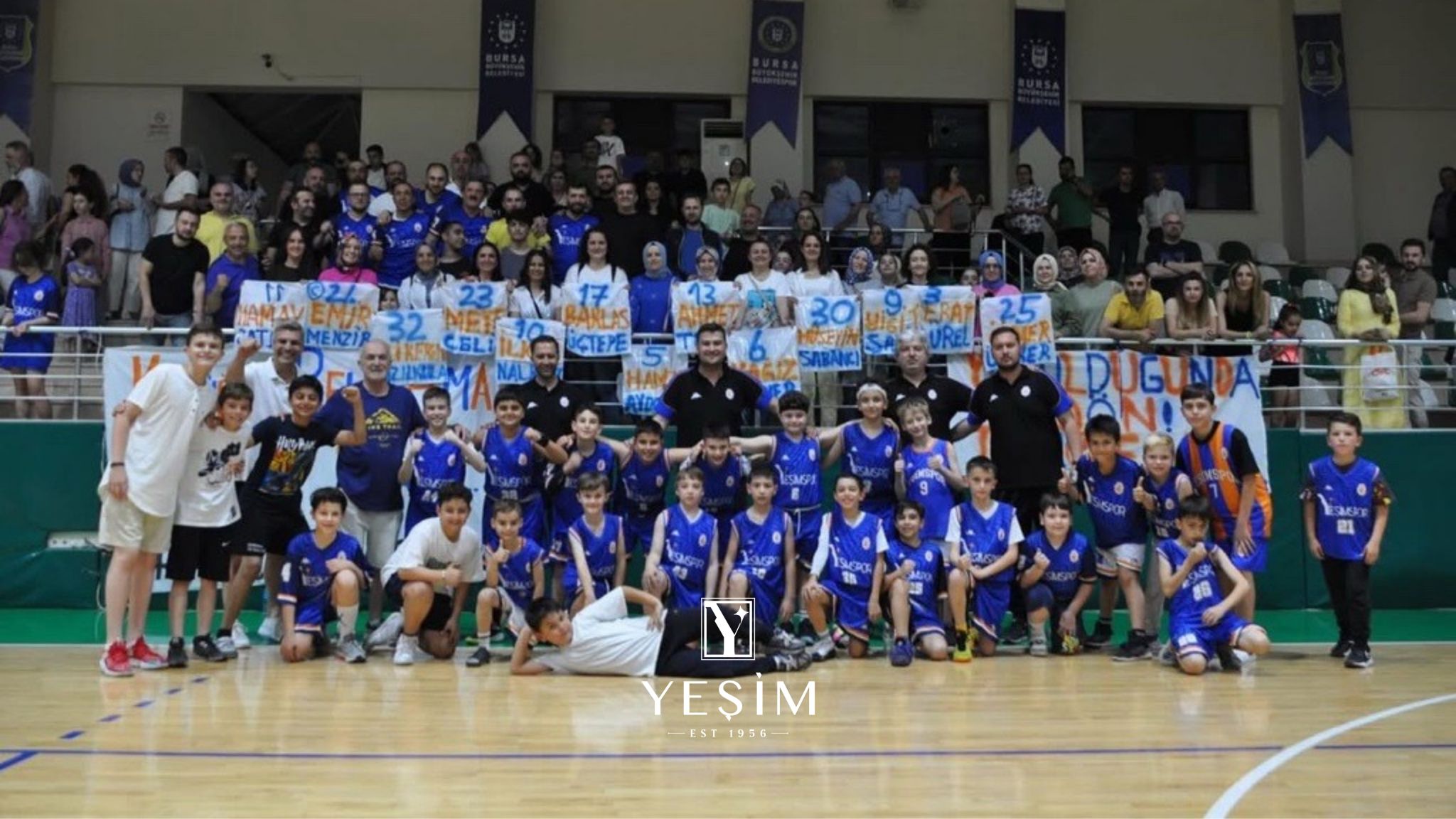 Yeşim Spor U10 Takımı Bursa şampiyonu oldu